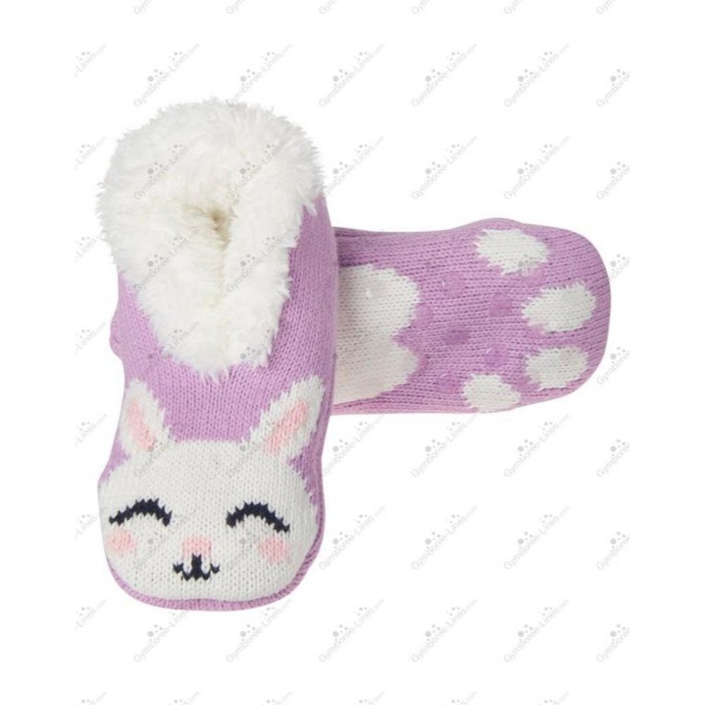 Gymboree Baby Slipper Socks Bunny Design, Size Small